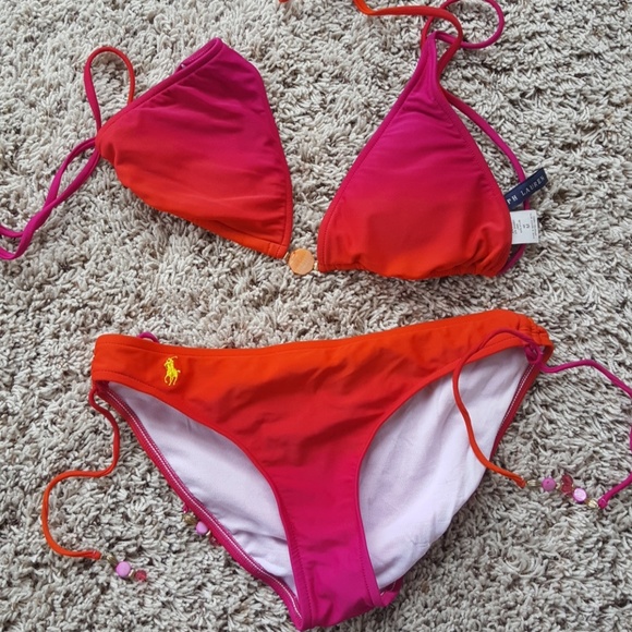 ralph lauren ombre swimsuit